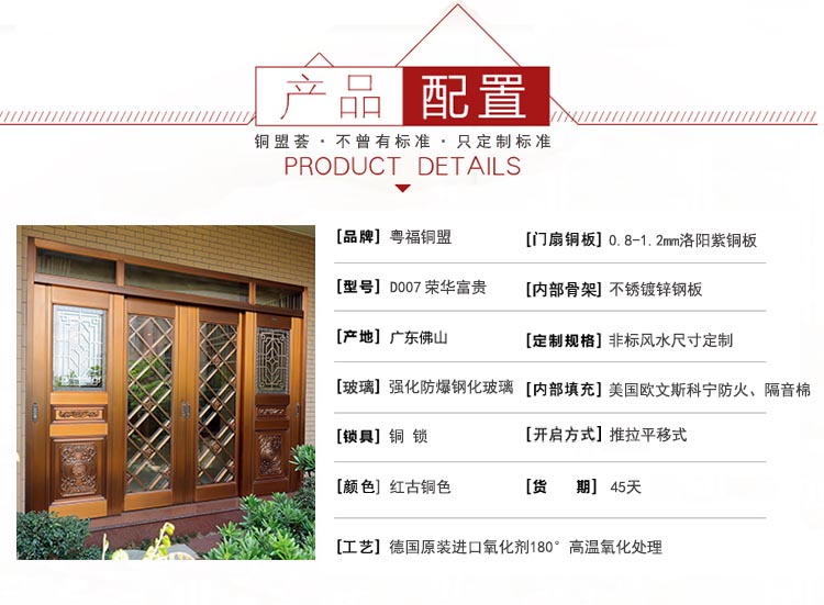 推拉銅門配置_銅盟薈
