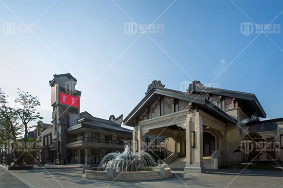 地彈簧銅大門_香洲埠銅門