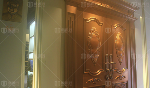 銅門(mén)展廳展示-1