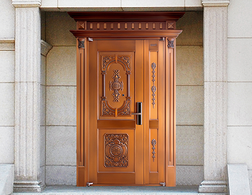 M008名仕府邸,子母銅門(mén),銅門(mén)子母門(mén),室外門(mén)