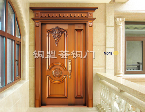 M048子母銅門,銅門子母門